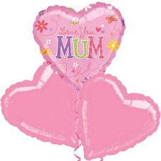 Balloon bouquet love you Mum
