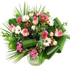 Pink sympathy bouquet (Standard (S))