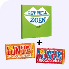 Tony's Chocolonely Gift Box Get Well Soon