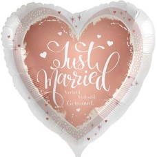 Just Married balloon