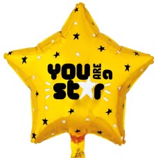 You are a star helium balloon