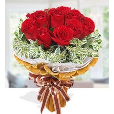 Kiss By Kiss (12 Red Roses)