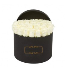 White Roses in Box