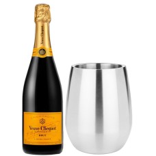 Veuve Clicquot & Stainless Steel Bottle Chiller