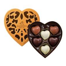 GODIVA COEUR ICONIQUE - 6 pcs