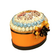 GODIVA CARTOON HAMPER WITH CHOCOLATE - 1kg