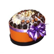 GODIVA CARTOON HAMPER WITH CHOCOLATE - 1kg