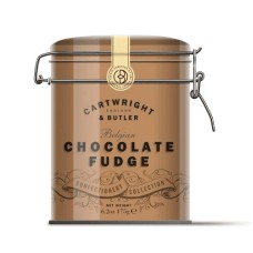 C&B BELGIAN CHOCOLATE FUDGE IN TIN