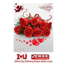 8 Red Roses bouquet Roses bouquet