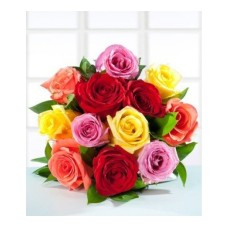 12 Colored Roses (Bouquet) Colored Roses (Bouquet)