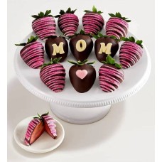 Full Dozen Belgian Chocolate Berries for Mom