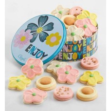 Enjoy Gift Tin - Buttercream-Frosted Cookies