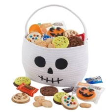 Skeleton Boo Bucket and Treats