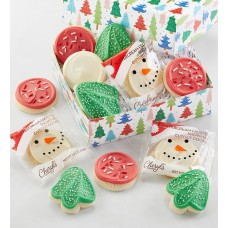 Whimsical Buttercream-Frosted Sugar Cookie Gift Box