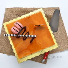 Salted Caramel Mousse Cake