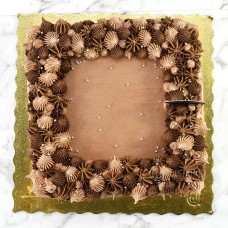 Shades Of Chocolate Buttercream Cake