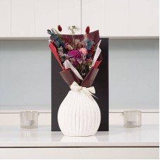 Plum Everblooms Bouquet Gift