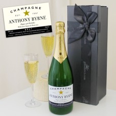 Personalised Brut Champagne