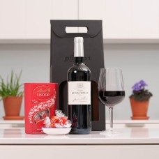 Fine Wine & Delicious Lindt Chocolates