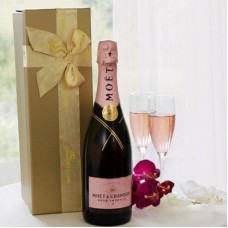 Rose Moet and Chandon Pink Champagne