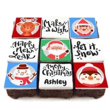 9 Colourful Brownies