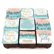 9 Let It Snow Brownies