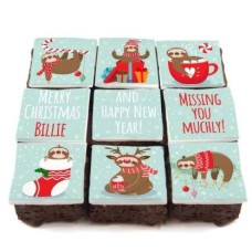 9 Sloth Brownies