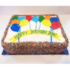 Up Up And Away Cake (Eight inch)