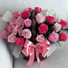 artificial flower, soap rose petal - 02