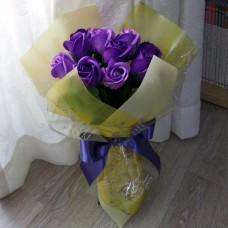 artificial flower, soap rose petal - 06