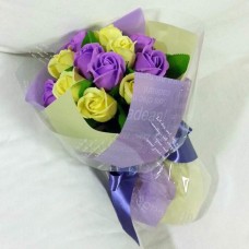 artificial flower, soap rose petal - 15