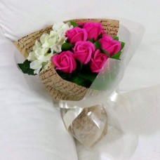 artificial flower, soap rose petal - 19