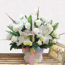 Flower Basket-111 (Small)