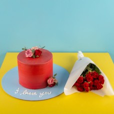 Sweet Red And Roses 1