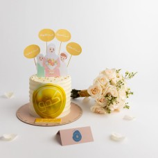 Mom's Cake & Flower Combo