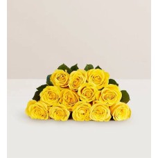 Yellow Roses, 12-24 Stems (12 Stems Bouquet Only)
