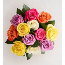 Mother's Day Assorted Roses (12 Stems, Bouquet Only)