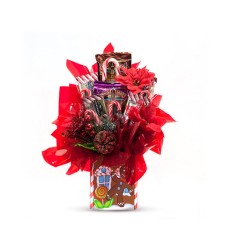 Candy Cane Christmas & Holiday Candy Bouquet (Small)
