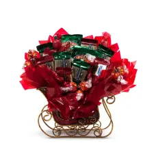 Holiday Sleigh Candy Bouquet