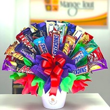 Mega Choc-A-Block Chocolate Bouquet
