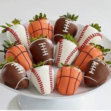 Sports Theme Chocolate-Dipped Strawberries (20 pieces)