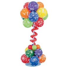 Colorful Balloon Table Centerpiece
