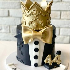 Tuxedo Cake for Him