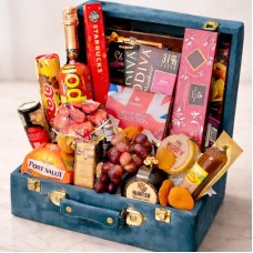 Luxury Suitcase Deli Gift Hamper (HALAL)