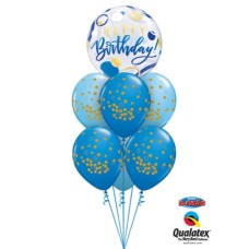 Happy Birthday Bubble Balloon Bouquet