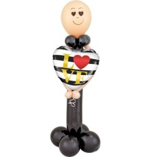 Sweetheartâ€™S Man Shape Balloon Stand