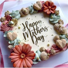 Mother's Day Swirls Cake (Half Kilo -SQUARE)