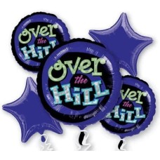 Over The Hill Balloon Bouquet