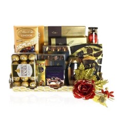Elegant Chocolate And Dates Tray