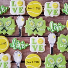 Tennis Theme Cookies